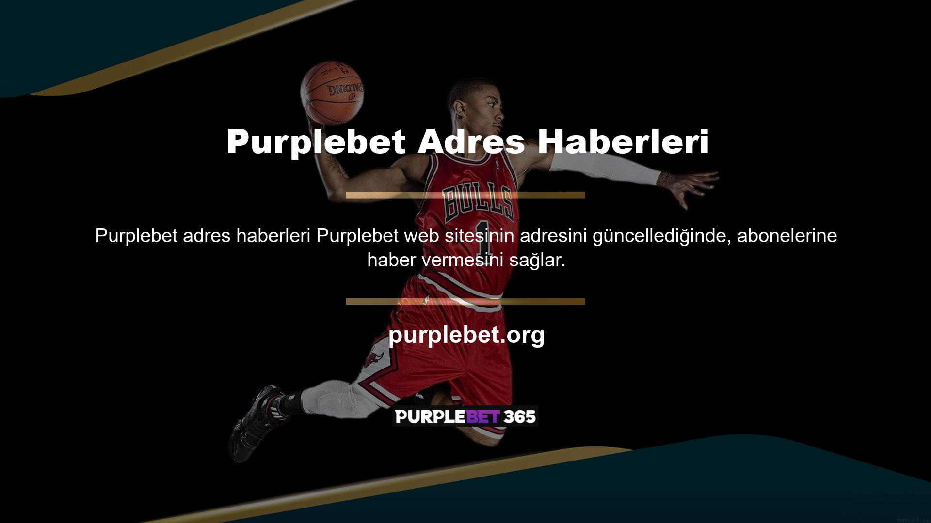 Web sitesi, bir kısa mesaj göndererek yeni adresi otomatik olarak kayıtlı üyeye gönderir